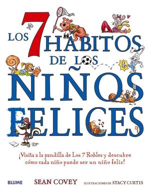 Portada del libro LOS 7 HÁBITOS DE LOS NIÑOS FELICES - Compralo en ByAnaCeci.com
