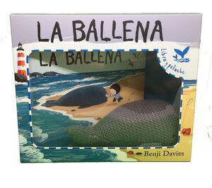 Portada del libro LA BALLENA - LIBRO Y PELUCHE - Compralo en ByAnaCeci.com