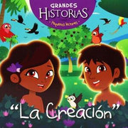 Portada del libro LA CREACION: GRANDES HISTORIAS PARA PEQUEÑOS LECTORES - Compralo en ByAnaCeci.com