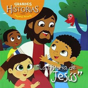 Portada del libro LA HISTORIA DE JESUS: GRANDES HISTORIAS PARA PEQUEÑOS LECTORES - Compralo en ByAnaCeci.com