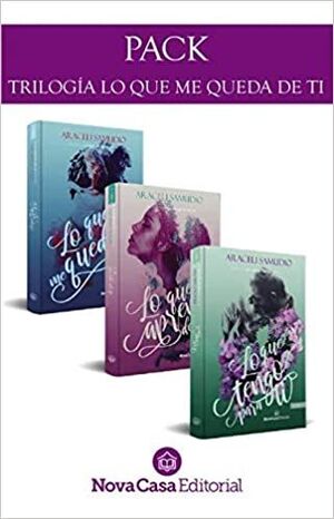 Portada del libro LO QUE ME QUEDA DE TI PACK - Compralo en ByAnaCeci.com