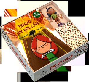 Portada del libro TENGO UN VOLCÁN (EDICIÓN ESPECIAL LIBRO + FIGURA) - Compralo en ByAnaCeci.com