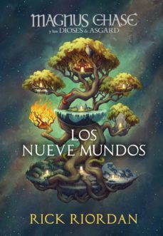 Portada del libro MAGNUS CHASE 4: LOS NUEVE MUNDOS (TAPA DURA) - Compralo en ByAnaCeci.com