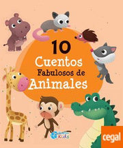 Portada del libro 10 CUENTOS FABULOSOS DE ANIMALES - Compralo en ByAnaCeci.com