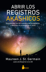 Portada del libro ABRIR LOS REGISTROS AKÁSHICOS - Compralo en ByAnaCeci.com