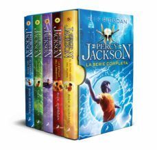 Portada del libro PACK PERCY JACKSON Y LOS DIOSES DEL OLIMPO - LA SERIE COMPLETA - Compralo en ByAnaCeci.com