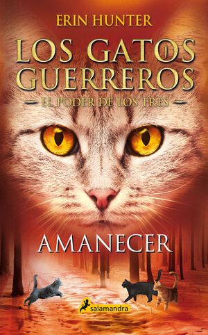 Portada del libro LOS GATOS GUERREROS, EL PODER DE LOS TRES 6: AMANECER - Compralo en ByAnaCeci.com