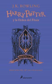 Portada del libro HARRY POTTER 5: LA ORDEN DEL FENIX (EDICIÓN RAVENCLAW DE 20º ANIVERSARIO) - Compralo en ByAnaCeci.com
