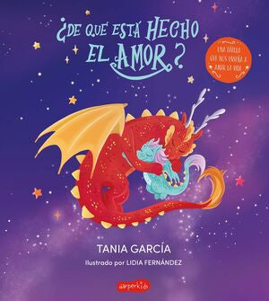 Portada del libro ¿DE QUÉ ESTÁ HECHO EL AMOR? - Compralo en ByAnaCeci.com