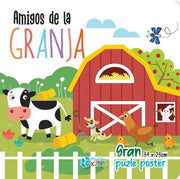 Portada del libro AMIGOS DE LA GRANJA LIBRO POSTER - Compralo en ByAnaCeci.com