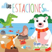 Portada del libro LAS ESTACIONES LIBRO POSTER - Compralo en ByAnaCeci.com