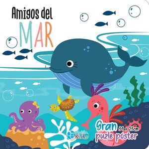 Portada del libro AMIGOS DEL MAR LIBRO POSTER - Compralo en ByAnaCeci.com