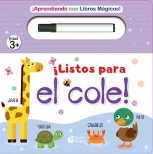 Portada del libro LISTOS PARA EL COLE: APRENDO CON LIBROS MAGICOS - Compralo en ByAnaCeci.com