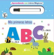 Portada del libro MIS PRIMERAS LETRAS: APRENDO CON LIBROS MAGICOS - Compralo en ByAnaCeci.com