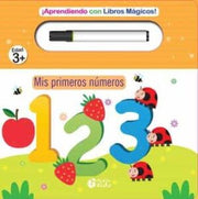 Portada del libro MIS PRIMEROS NUMEROS: APRENDO CON LIBROS MAGICOS - Compralo en ByAnaCeci.com