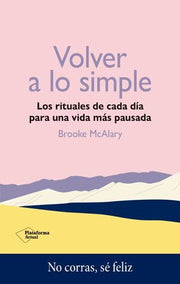 Portada del libro VOLVER A LO SIMPLE - Compralo en ByAnaCeci.com
