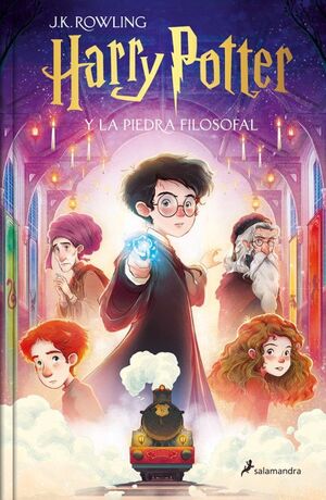 Portada del libro HARRY POTTER 1: LA PIEDRA FILOSOFAL (EDIC CON ILUSTRACIONES - TAPA DURA) - Compralo en ByAnaCeci.com