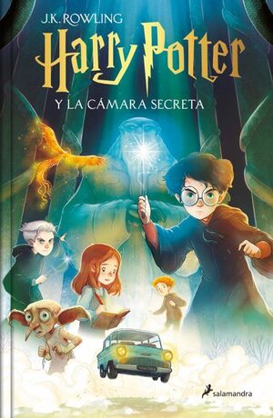 Portada del libro HARRY POTTER 2: LA CÁMARA SECRETA (ED. CON ILUSTRACIONES - TAPA DURA) - Compralo en ByAnaCeci.com