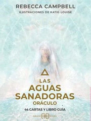 Portada del libro LAS AGUAS SANADORAS. ORÁCULO (44 CARTAS Y LIBRO GUÍA) - Compralo en ByAnaCeci.com
