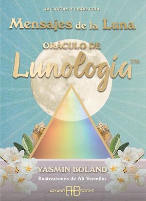 Portada del libro MENSAJES DE LA LUNA (48 CARTAS Y LIBRO GUÍA) - Compralo en ByAnaCeci.com