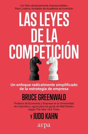 Portada del libro LAS LEYES DE LA COMPETICIÓN - Compralo en ByAnaCeci.com