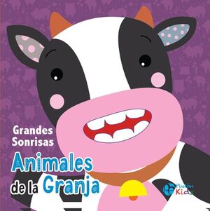 Portada del libro ANIMALES DE LA GRANJA: GRANDES SONRISAS - Compralo en ByAnaCeci.com