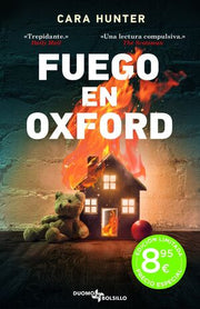 Portada del libro FUEGO EN OXFORD - Compralo en ByAnaCeci.com