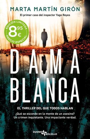 Portada del libro DAMA BLANCA (SERIE YAGO REYES & AINES COLLADO 1) - Compralo en ByAnaCeci.com
