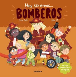 Portada del libro HOY SEREMOS BOMBEROS - Compralo en ByAnaCeci.com