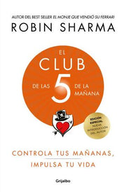 Portada del libro EL CLUB DE LAS 5 DE LA MAÑANA (TAPA DURA) - Compralo en ByAnaCeci.com