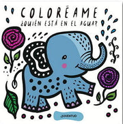 Portada del libro ¿QUIÉN ESTÁ EN EL AGUA? (LIBRO BAÑO) - Compralo en ByAnaCeci.com