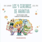 Portada del libro NEURICUENTOS 3: LOS 4 CEREBROS DE ARANTXA - Compralo en ByAnaCeci.com