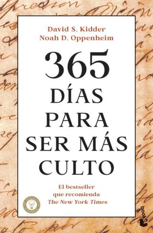 Portada del libro 365 DIAS PARA SER MAS CULTO - Compralo en ByAnaCeci.com