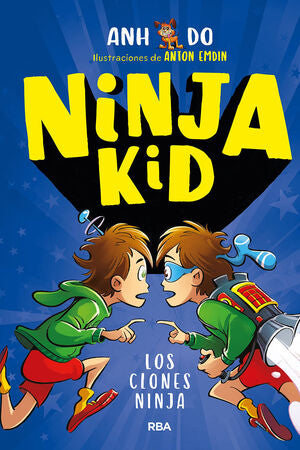 Portada del libro NINJA KID 5: LOS CLONES NINJA - Compralo en ByAnaCeci.com