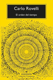 Portada del libro EL ORDEN DEL TIEMPO - Compralo en ByAnaCeci.com