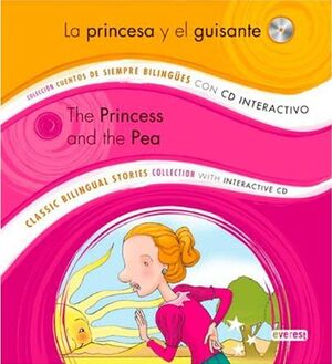 Portada del libro LA PRINCESA Y EL GUISANTE = THE PRINCESS AND THE PEA - Compralo en ByAnaCeci.com