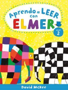 Portada del libro APRENDO CON ELMER 2: APRENDO A LEER CON ELMER - Compralo en ByAnaCeci.com