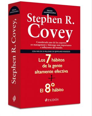Portada del libro PACK CONMEMORATIVO STEPHEN R. COVEY - Compralo en ByAnaCeci.com