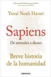 Portada del libro SAPIENS: DE ANIMALES A DIOSES - Compralo en ByAnaCeci.com