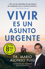 Portada del libro VIVIR ES UN ASUNTO URGENTE (EDICIÓN LIMITADA) - Compralo en ByAnaCeci.com