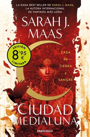 Portada del libro CIUDAD MEDIALUNA 1: CASA DE TIERRA Y SANGRE (ED LIMITADA · VERANO) (CIUDAD MEDIALUNA 1) - Compralo en ByAnaCeci.com