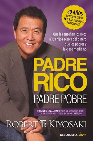 Portada del libro PADRE RICO, PADRE POBRE (EDICIÓN ACTUALIZADA) - Compralo en ByAnaCeci.com