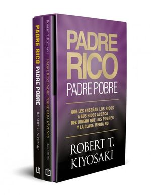 Portada del libro ESTUCHE PADRE RICO, PADRE POBRE (CONTIENE: PADRE RICO, PADRE POBRE  PADRE RICO, - Compralo en ByAnaCeci.com