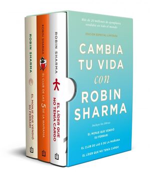 Portada del libro CAMBIA TU VIDA CON ROBIN SHARMA - Compralo en ByAnaCeci.com