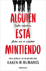 Portada del libro ALGUIEN ESTA MINTIENDO 1:ALGUIEN ESTA MINTIENDO - Compralo en ByAnaCeci.com