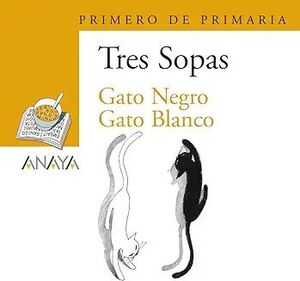 Portada del libro BLÍSTER "GATO NEGRO GATO BLANCO"  1º DE PRIMARIA - Compralo en ByAnaCeci.com