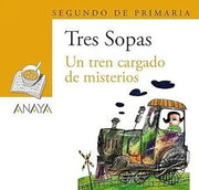 Portada del libro BLÍSTER "UN TREN CARGADO DE MISTERIOS" 2º DE PRIMARIA - Compralo en ByAnaCeci.com