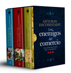 Portada del libro TRILOGÍA LOS ENEMIGOS DEL COMERCIO - Compralo en ByAnaCeci.com