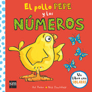 Portada del libro EL POLLO PEPE Y LOS NÚMEROS - Compralo en ByAnaCeci.com