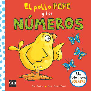 Portada del libro EL POLLO PEPE Y LOS NÚMEROS - Compralo en ByAnaCeci.com